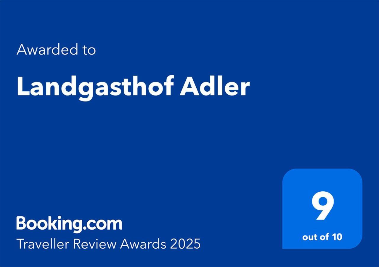 Landgasthof Adler Utzmemmingen 外观 照片